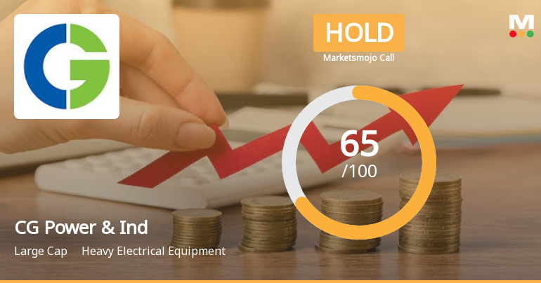 CG Power & Industrial Solutions Ltd is Rated Hold