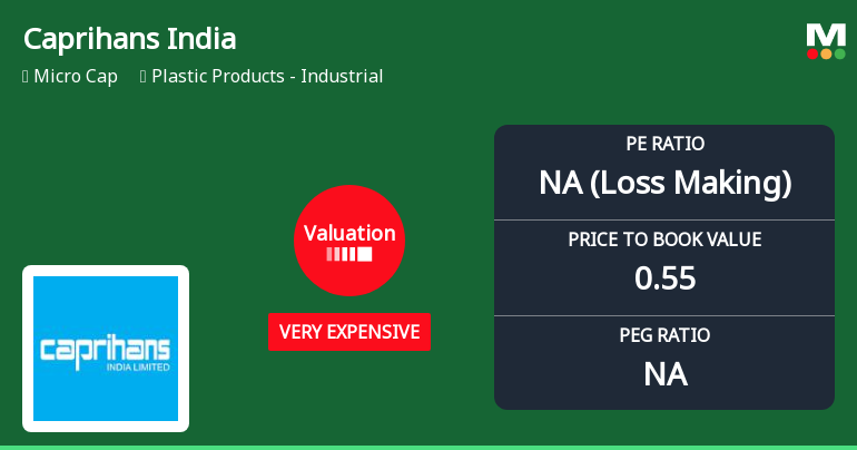 Caprihans India Ltd Valuation Shifts Signal Heightened Price Risk Amid Mixed Returns