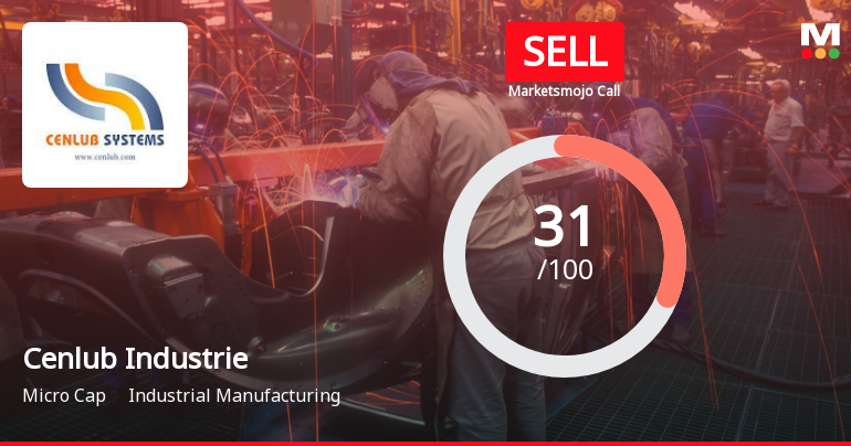 Cenlub Industries Ltd Stock Rating Upgraded to Sell Amid Mixed Fundamentals and Technical Signals