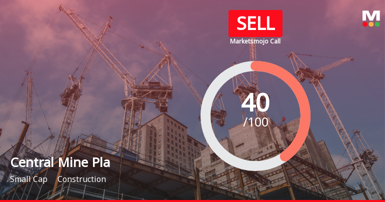 Central Mine Planning & Design Institute Ltd Downgraded to Sell Amid Technical and Financial Weakness