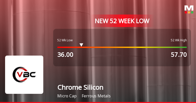Five Consecutive Losses Push Chrome Silicon Ltd to a New 52-Week Low