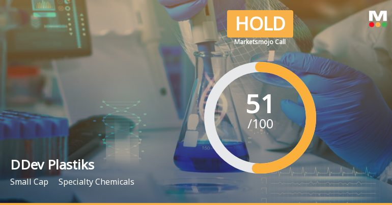 DDev Plastiks Industries Ltd is Rated Hold