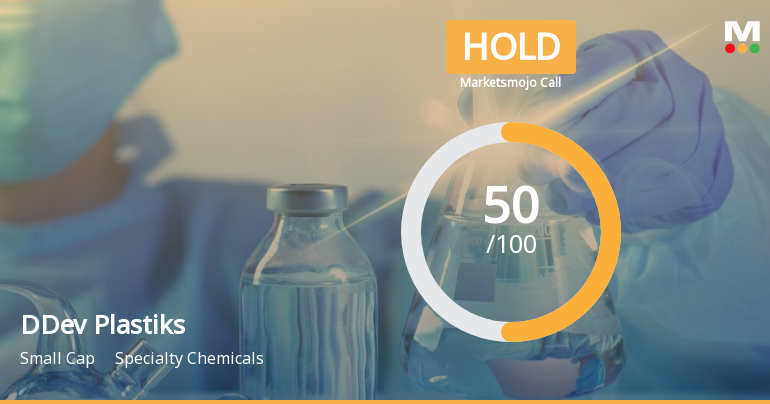 DDev Plastiks Industries Ltd is Rated Hold
