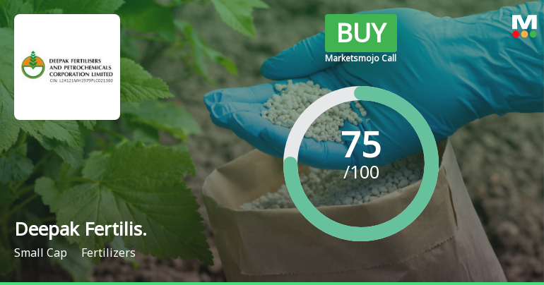 Deepak Fertilisers & Petrochemicals Corp Ltd Upgraded to Buy on Strong Financial and Technical Recovery