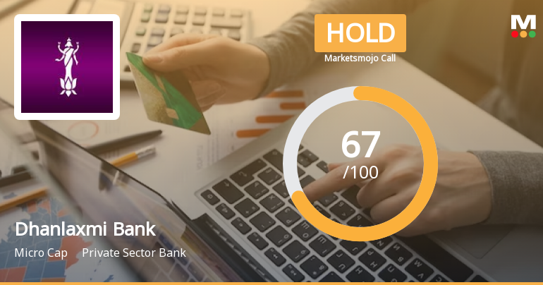 Dhanlaxmi Bank Ltd is Rated Hold by MarketsMOJO