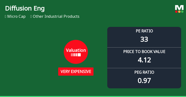 Diffusion Engineers Ltd Valuation Shifts Signal Heightened Price Premium