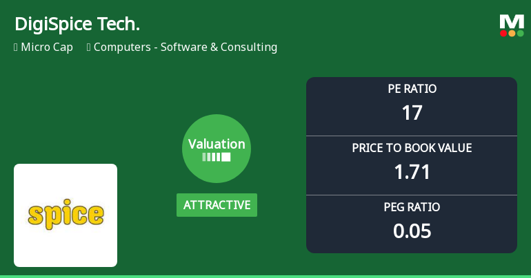 DigiSpice Technologies Ltd Valuation Shifts Signal Renewed Price Attractiveness