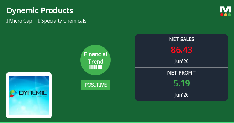 Dynemic Products Ltd Reports Mixed Quarterly Results Amid Margin Pressures