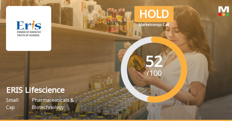 ERIS Lifesciences Ltd is Rated Hold by MarketsMOJO