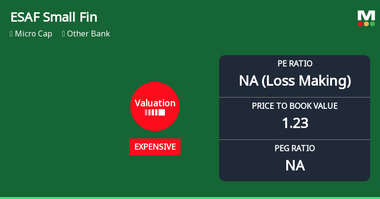 ESAF Small Finance Bank Ltd: Valuation Shift Signals Price Attractiveness Amid Strong Returns