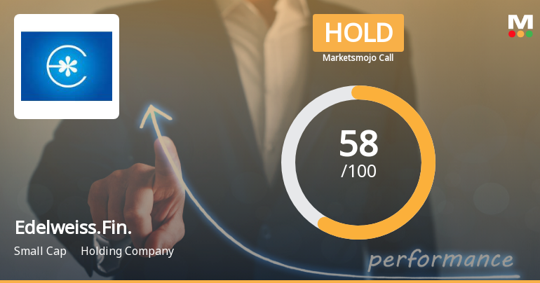 Edelweiss Financial Services Ltd Upgraded to Hold by MarketsMOJO on Improved Technicals and Valuation