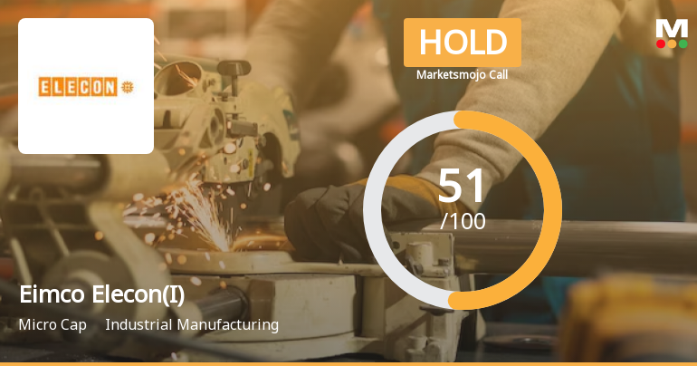 Eimco Elecon (India) Ltd is Rated Hold