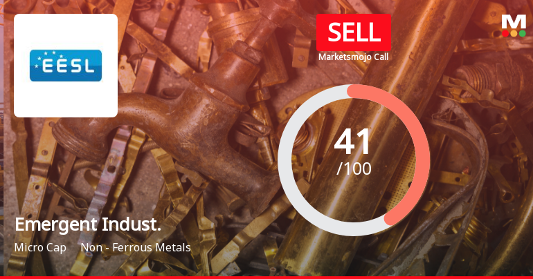 Emergent Industrial Solutions Ltd Upgraded to Sell on Improved Quality and Financial Trends