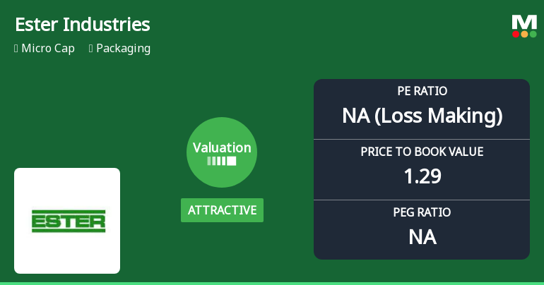Ester Industries Ltd Valuation Shifts Signal Renewed Price Attractiveness