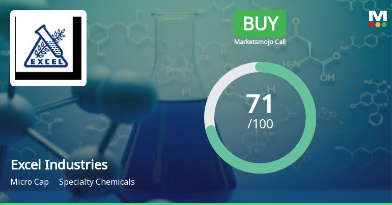 Excel Industries Ltd Upgraded to Buy on Strong Financial and Technical Recovery