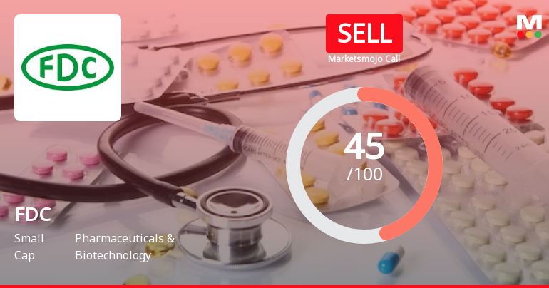 FDC Ltd is Rated Sell by MarketsMOJO