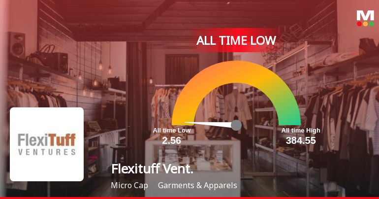 Markets Rise, But Flexituff Ventures International Ltd Slides to All-Time Low Amid Stock-Specific Sell-Off