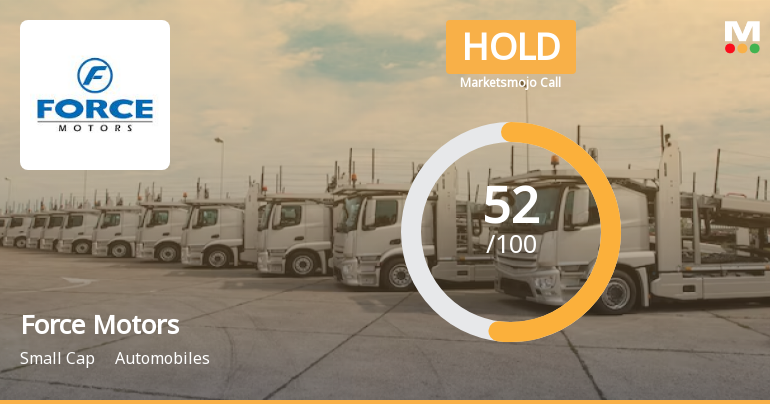 Force Motors Ltd is Rated Hold