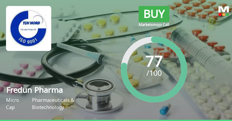 Fredun Pharmaceuticals Ltd is Rated Buy