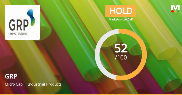 GRP Ltd is Rated Hold by MarketsMOJO