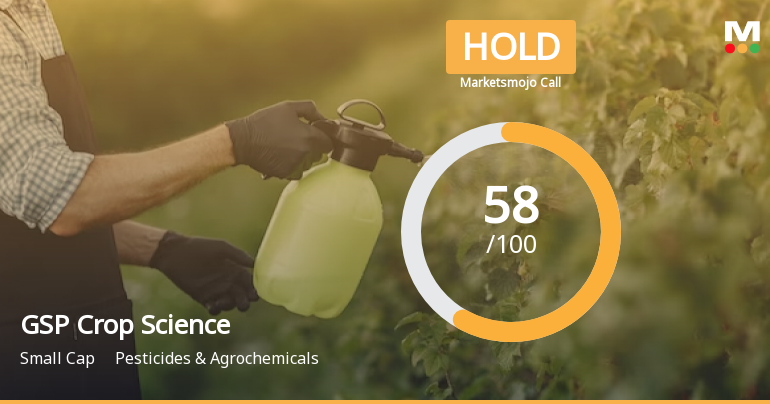 GSP Crop Science Ltd is Rated Hold