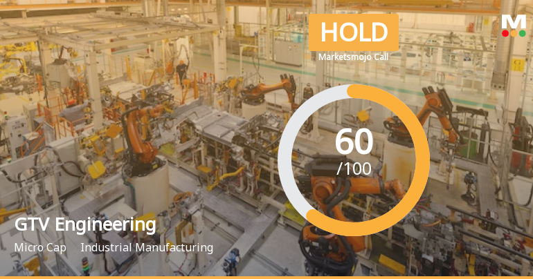 GTV Engineering Ltd is Rated Hold by MarketsMOJO