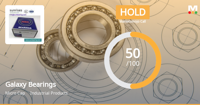 Galaxy Bearings Ltd is Rated Hold