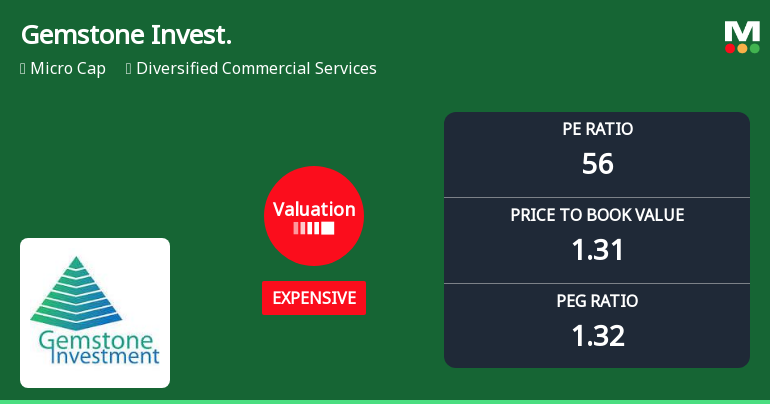 Gemstone Investments Ltd Valuation Shifts Signal Elevated Price Risk