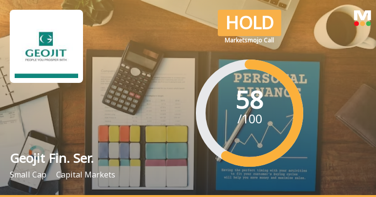 Geojit Financial Services Ltd is Rated Hold