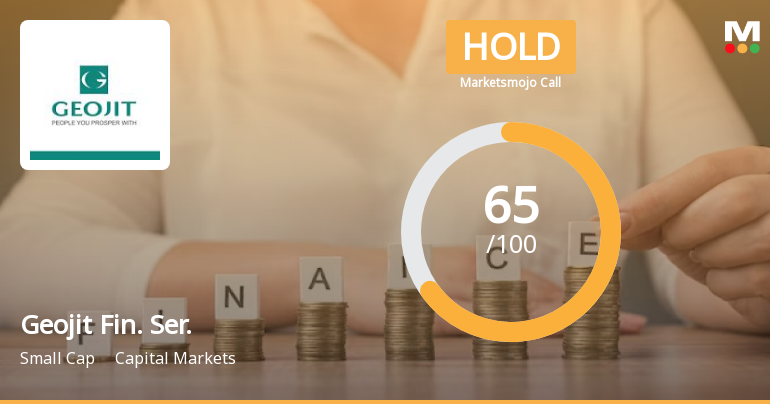 Geojit Financial Services Ltd is Rated Hold