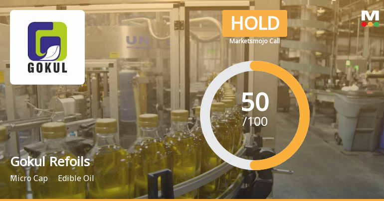 Gokul Refoils and Solvent Ltd is Rated Hold