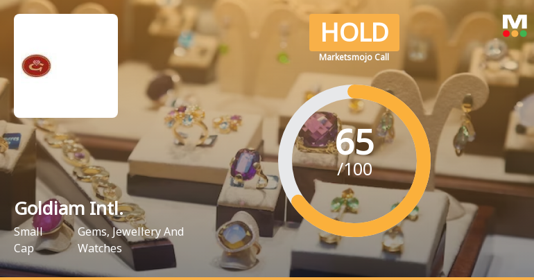 Goldiam International Ltd is Rated Hold