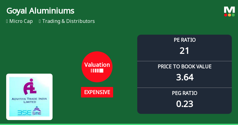 Goyal Aluminiums Ltd Valuation Shifts Signal Price Attractiveness Decline