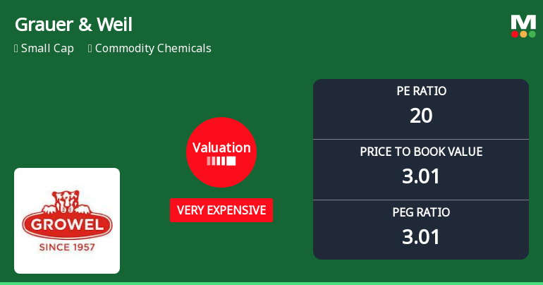 Grauer & Weil (India) Ltd Valuation Shifts to Very Expensive Amid Market Pressure