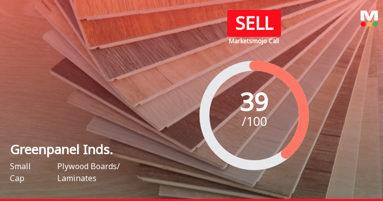 Greenpanel Industries Ltd Upgraded to Sell Amid Mixed Financial and Technical Signals