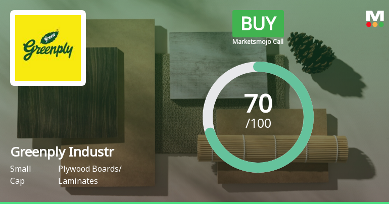 Greenply Industries Ltd is Rated Buy by MarketsMOJO