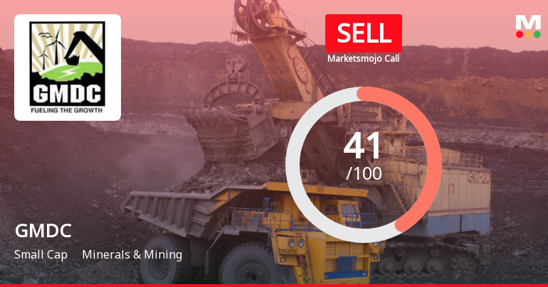 Gujarat Mineral Development Corporation Ltd. Downgraded to Sell Amid Mixed Fundamentals and Technical Signals