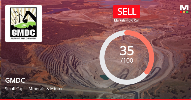Gujarat Mineral Development Corporation Ltd. Downgraded to Sell Amid Technical and Valuation Concerns