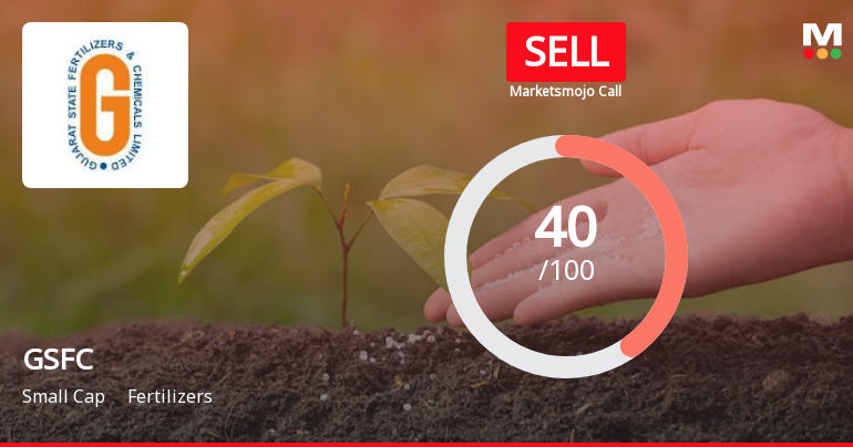 Gujarat State Fertilizers & Chemicals Ltd. is Rated Sell
