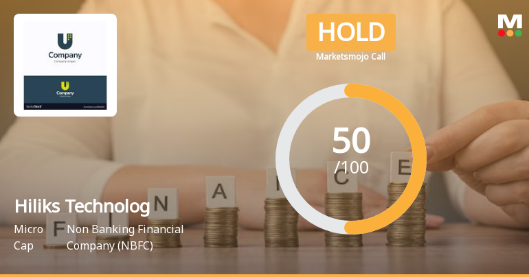 Hiliks Technologies Ltd is Rated Hold by MarketsMOJO