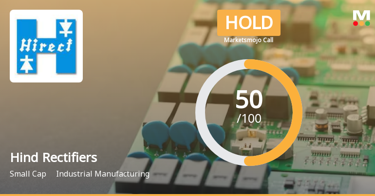 Hind Rectifiers Ltd is Rated Hold