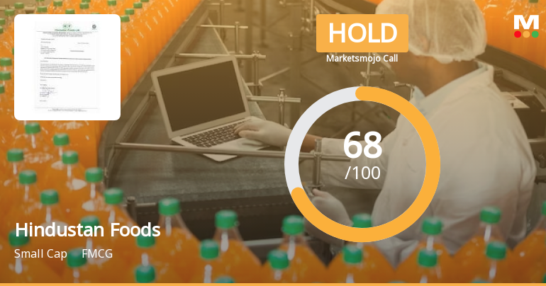 Hindustan Foods Ltd Downgraded to Hold Amid Fair Valuation and Mixed Financial Signals