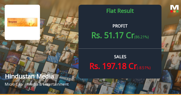 Hindustan Media Ventures Q1 FY27: Strong Profit Surge Masks Operational Weakness