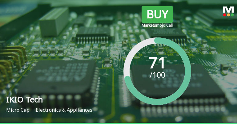 IKIO Technologies Ltd Upgraded to Buy on Improved Fundamentals and Technicals
