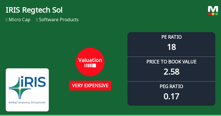 IRIS Regtech Solutions Ltd Valuation Shifts Signal Heightened Price Risk