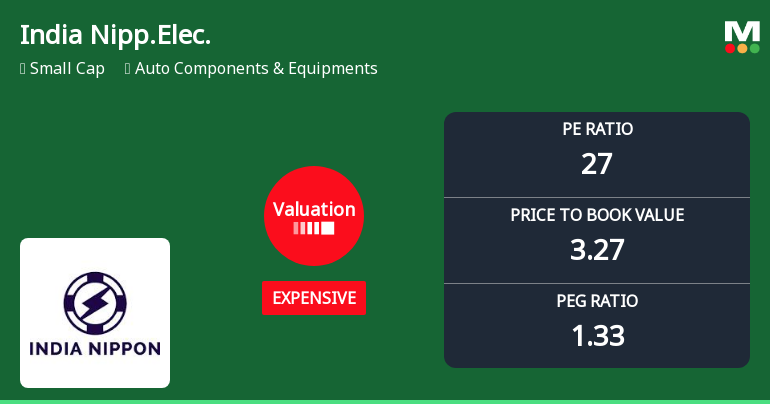 India Nippon Electricals Ltd Valuation Shifts Signal Changing Market Sentiment