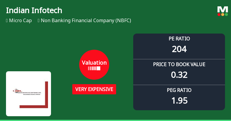 Indian Infotech and Software Ltd Valuation Shifts Signal Heightened Price Risk
