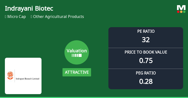 Indrayani Biotech Ltd Valuation Shifts Signal Renewed Price Attractiveness
