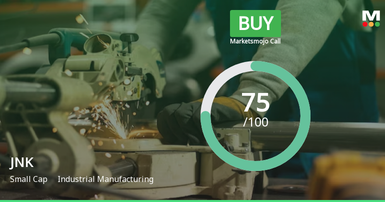 JNK India Ltd is Rated Buy by MarketsMOJO