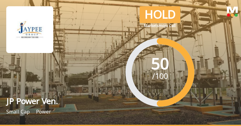 Jaiprakash Power Ventures Ltd Upgraded to Hold on Technical and Financial Improvements